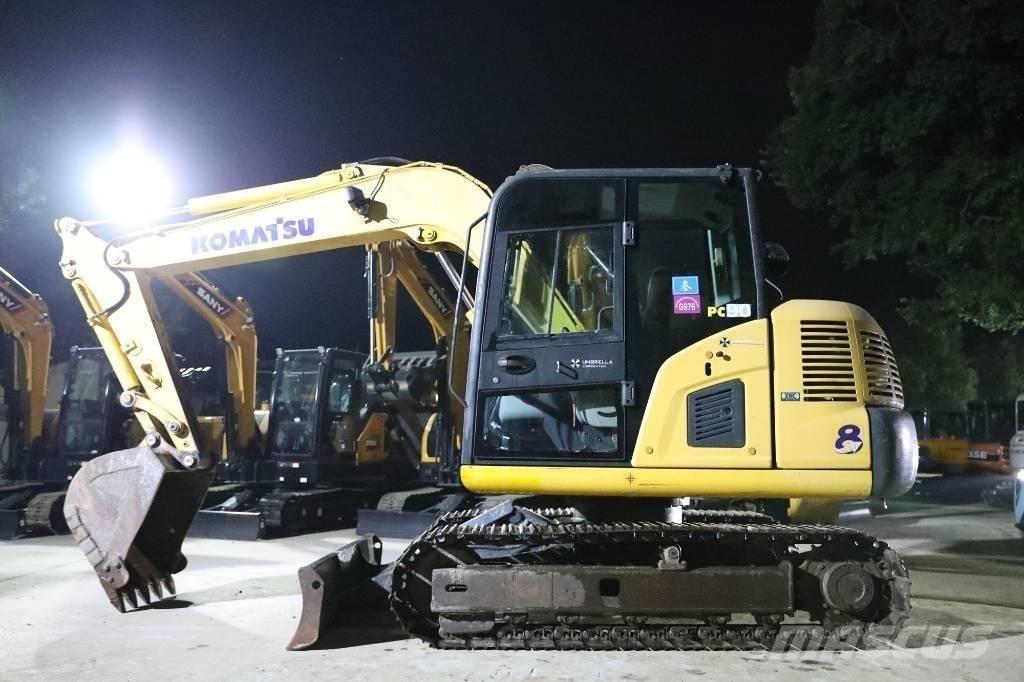 Komatsu PC 60-8 Mini kotrók < 7t