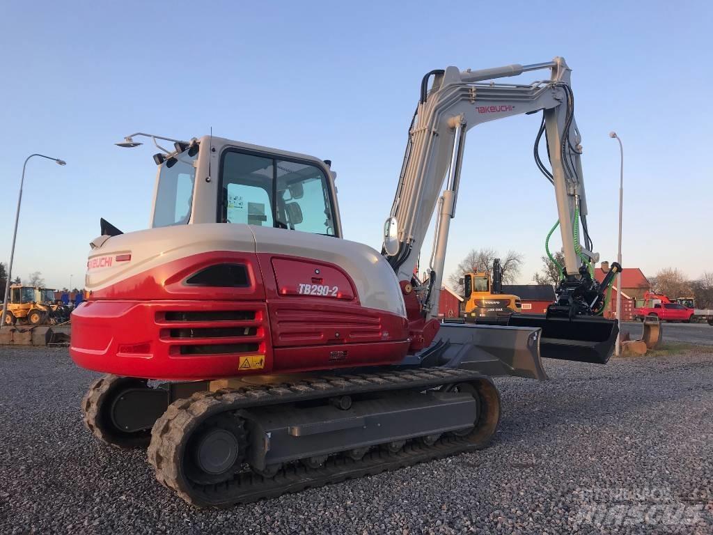 Takeuchi TB290-2 Közepes (midi) kotrók 7 t - 12 t