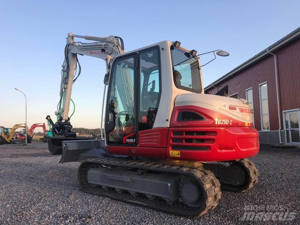 Takeuchi TB290-2 Közepes (midi) kotrók 7 t - 12 t