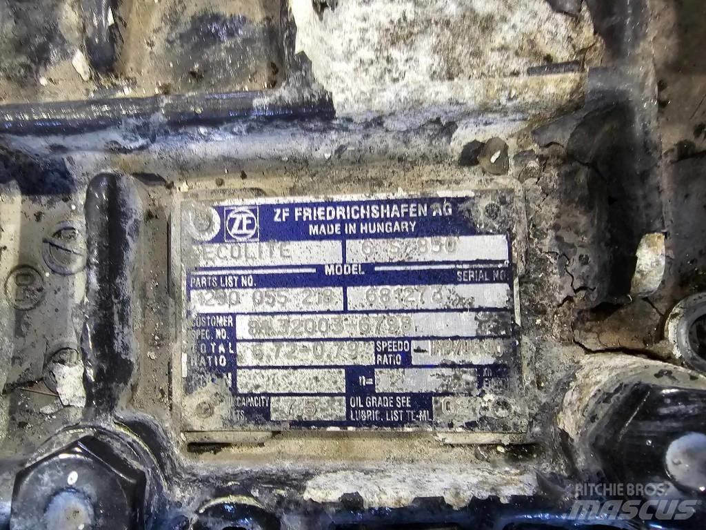 ZF 6S 850 Hajtóművek