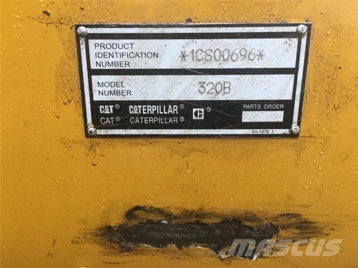 CAT 320 B Lánctalpas kotrók