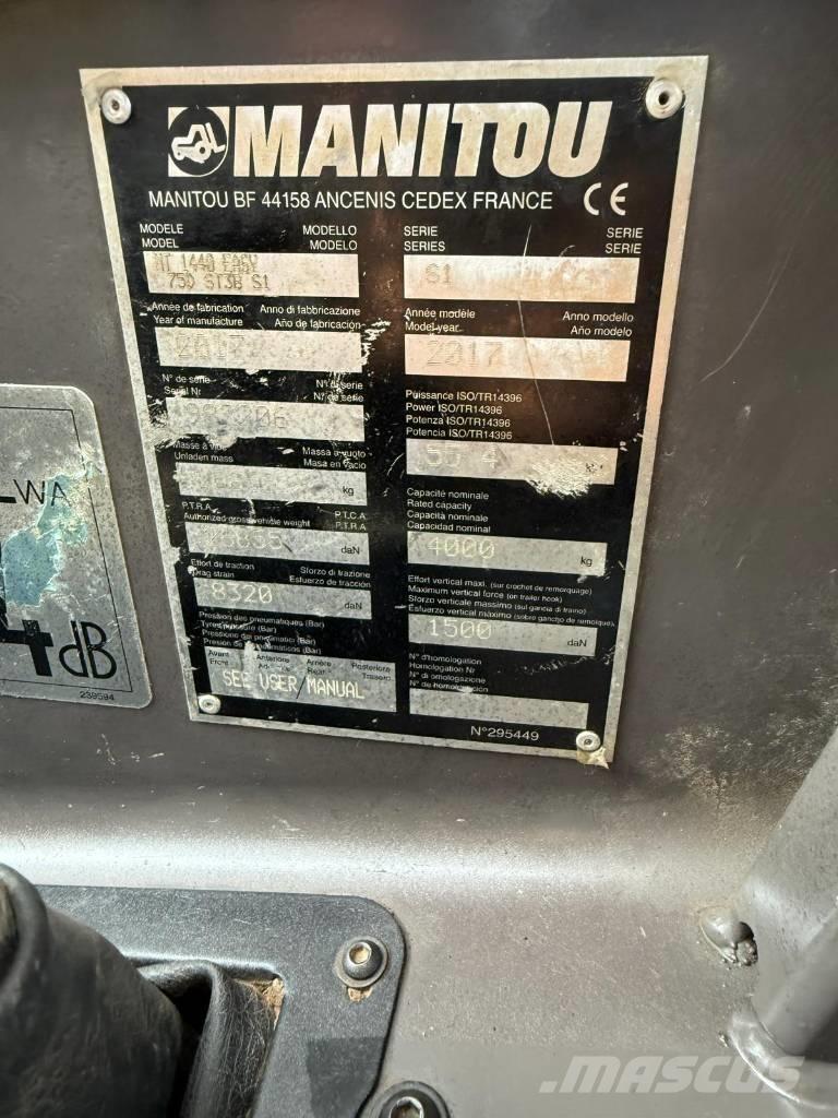 Manitou MT 1440 Teleszkópos rakodók