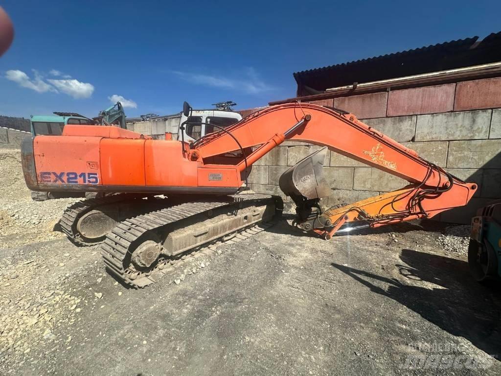 Fiat-Hitachi EX 215 Lánctalpas kotrók