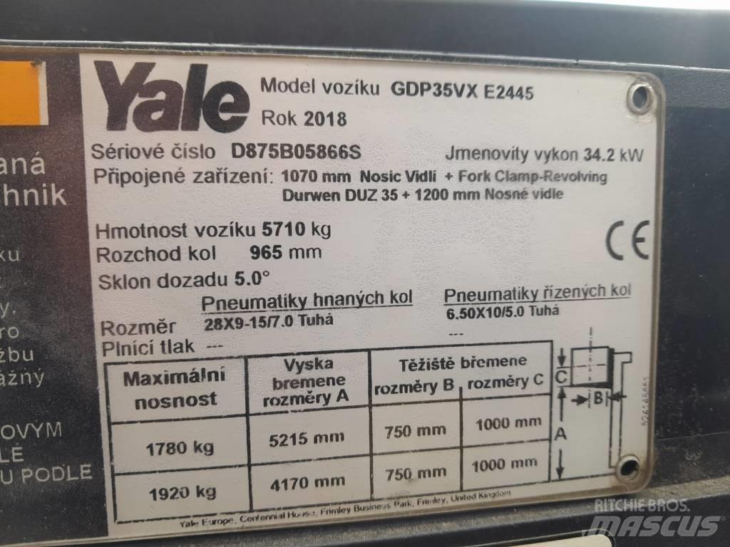Yale GDP35VX Dízel targoncák