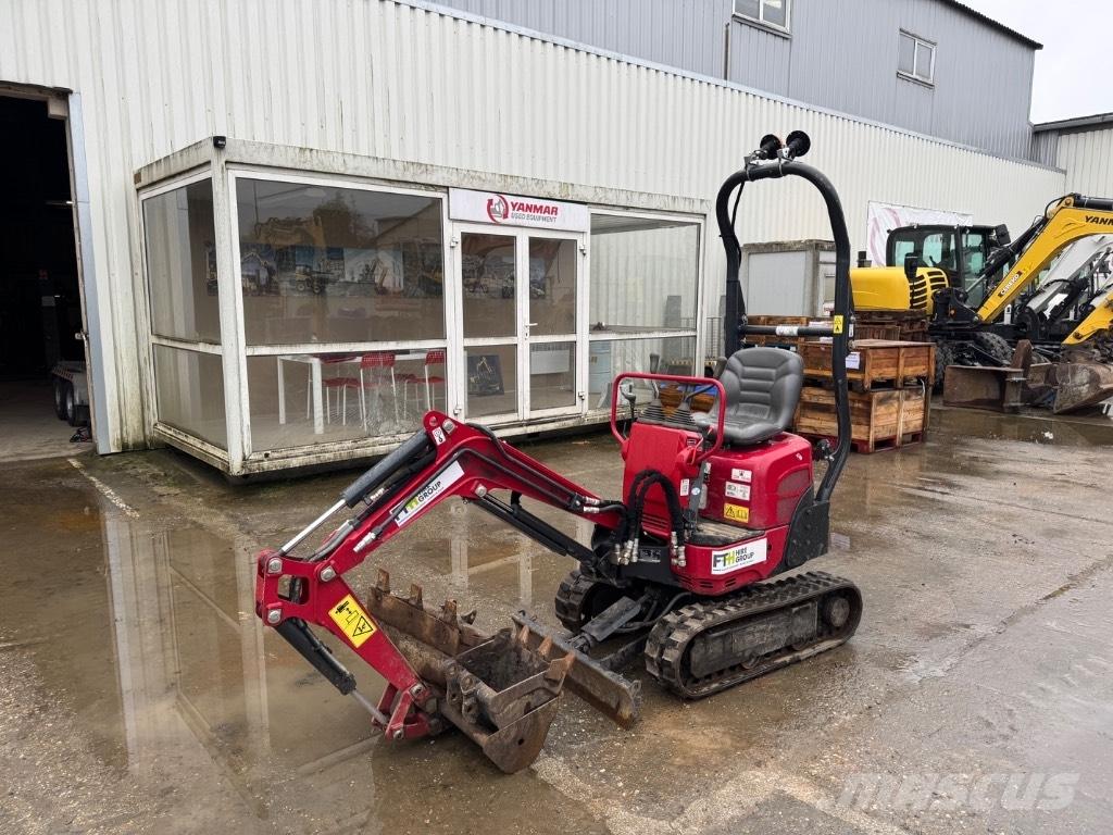 Yanmar SV08 (1F285) Mini kotrók < 7t