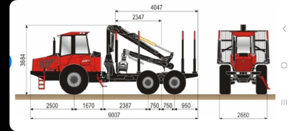 Valmetal 840.2 Kihordók