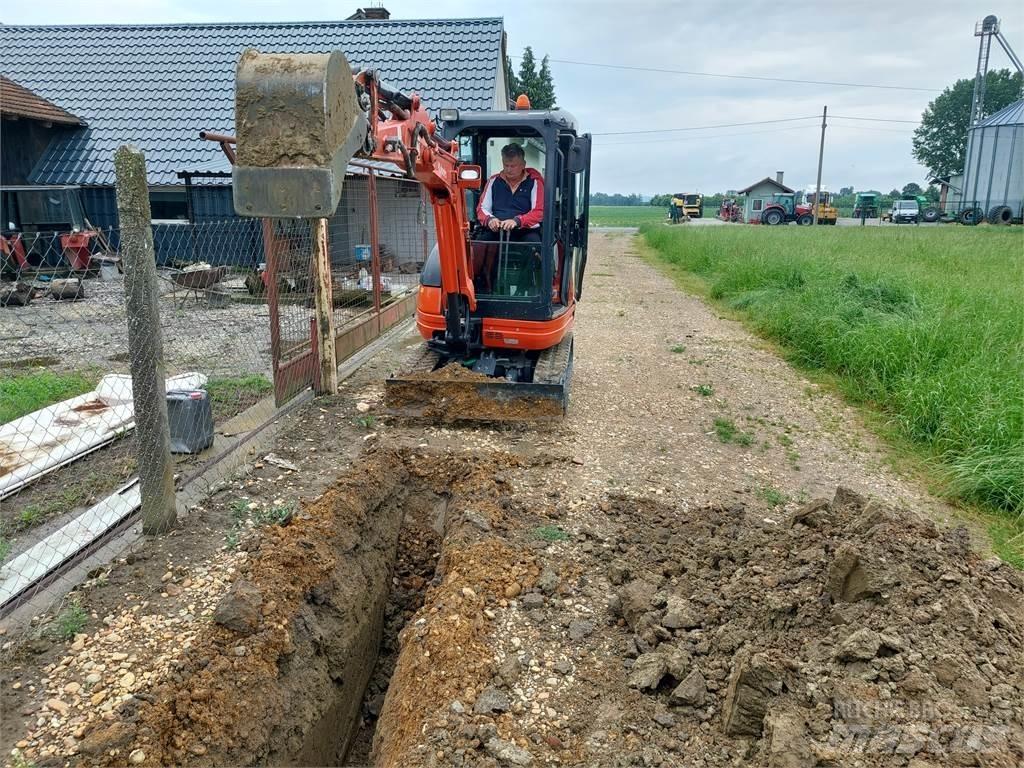 Kubota U20-3A Mini kotrók < 7t