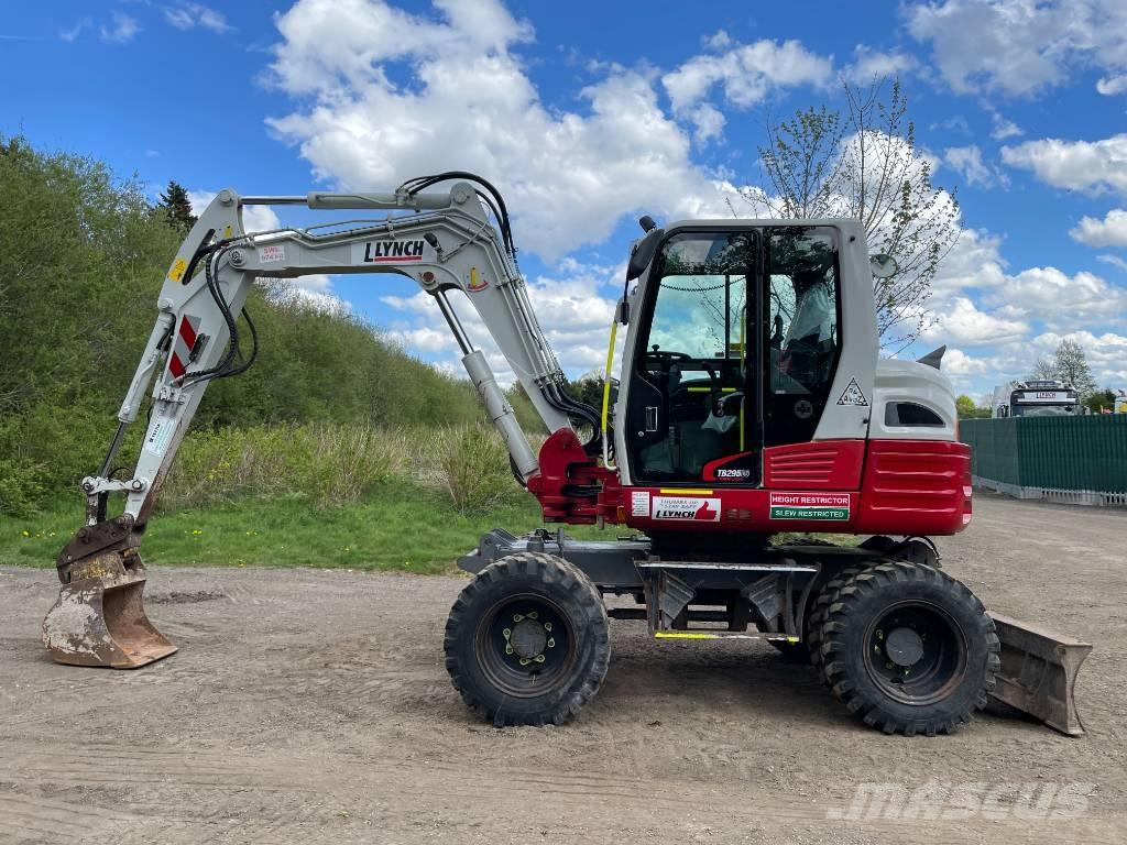 Takeuchi TB 295 W Gumikerekes kotrók