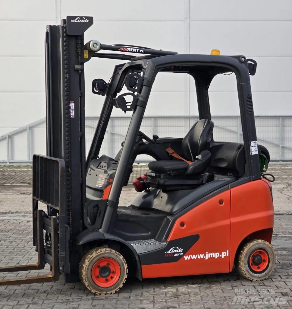 Linde H 16 T - 01 Gázüzemű targoncák