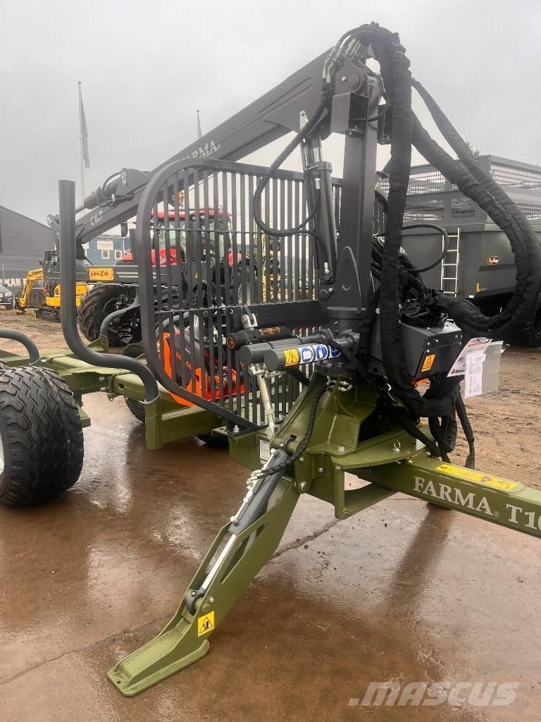 Farma T10 DS Erdészeti pótkocsik