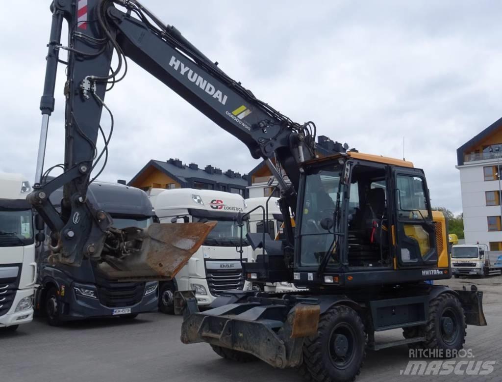 Hyundai HW 170 ACR Gumikerekes kotrók