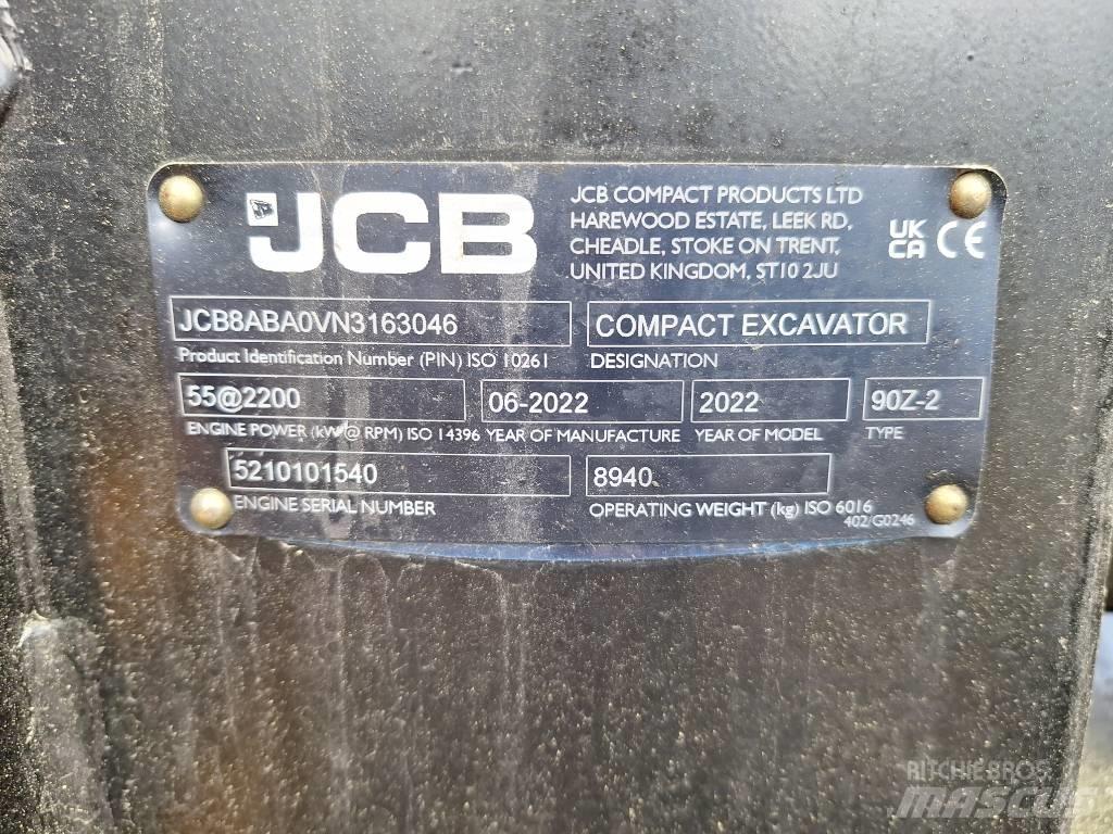 JCB 90 Z-2 Közepes (midi) kotrók 7 t - 12 t