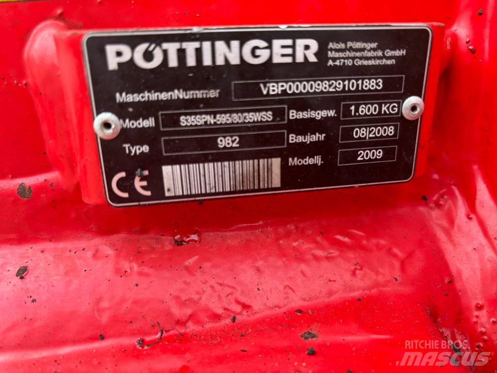 Pöttinger Servo 35 S Váltvaforgató ekék