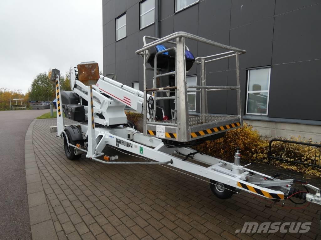 Dino 160 XTB Skylift Pótkocsira szerelt emelők és állványok