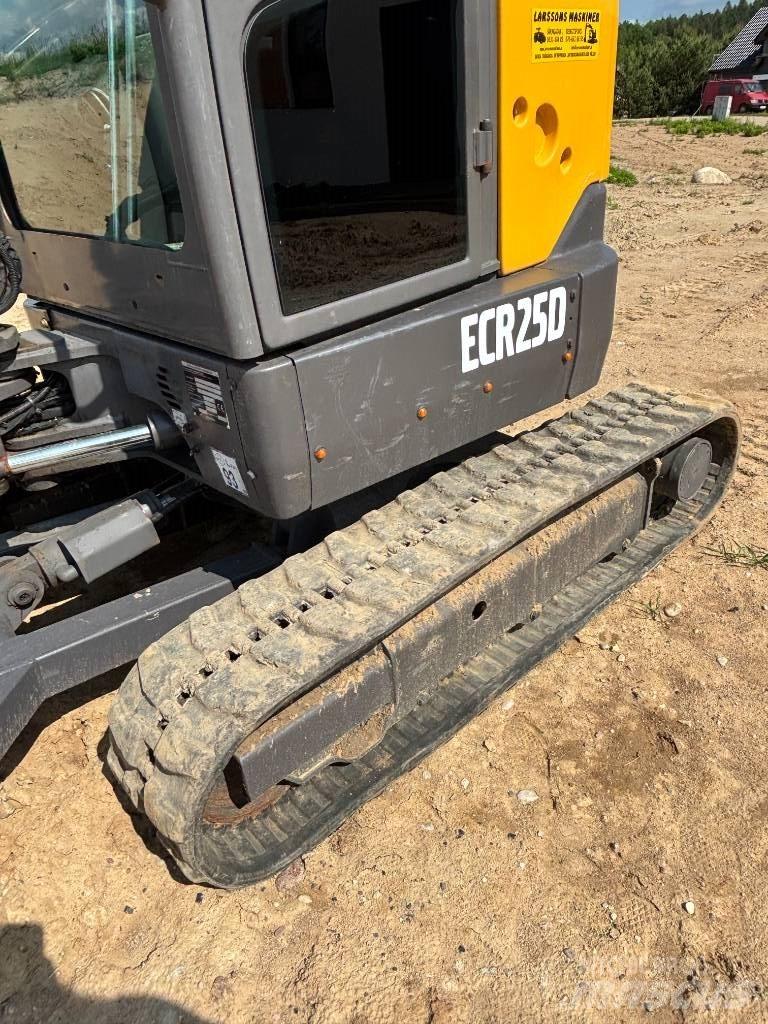 Volvo ECR 25 D Mini kotrók < 7t
