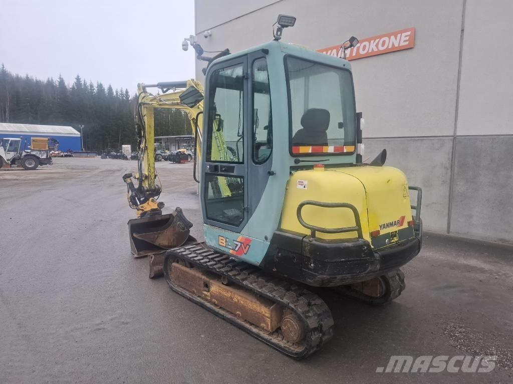 Yanmar B 37 V Mini kotrók < 7t
