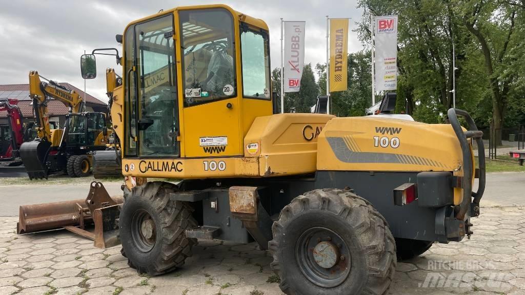 Gallmac WMW 100 Gumikerekes kotrók