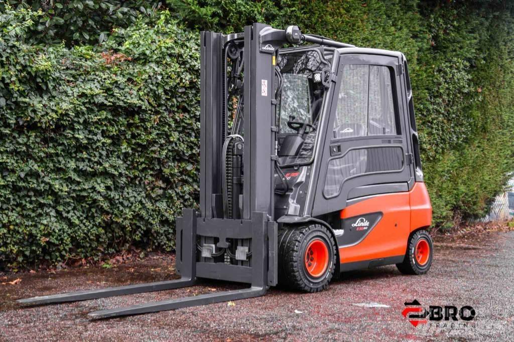 Linde E35L-01 Elektromos targoncák