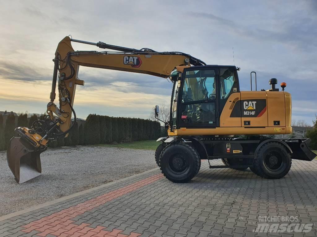 CAT M 314 F Gumikerekes kotrók