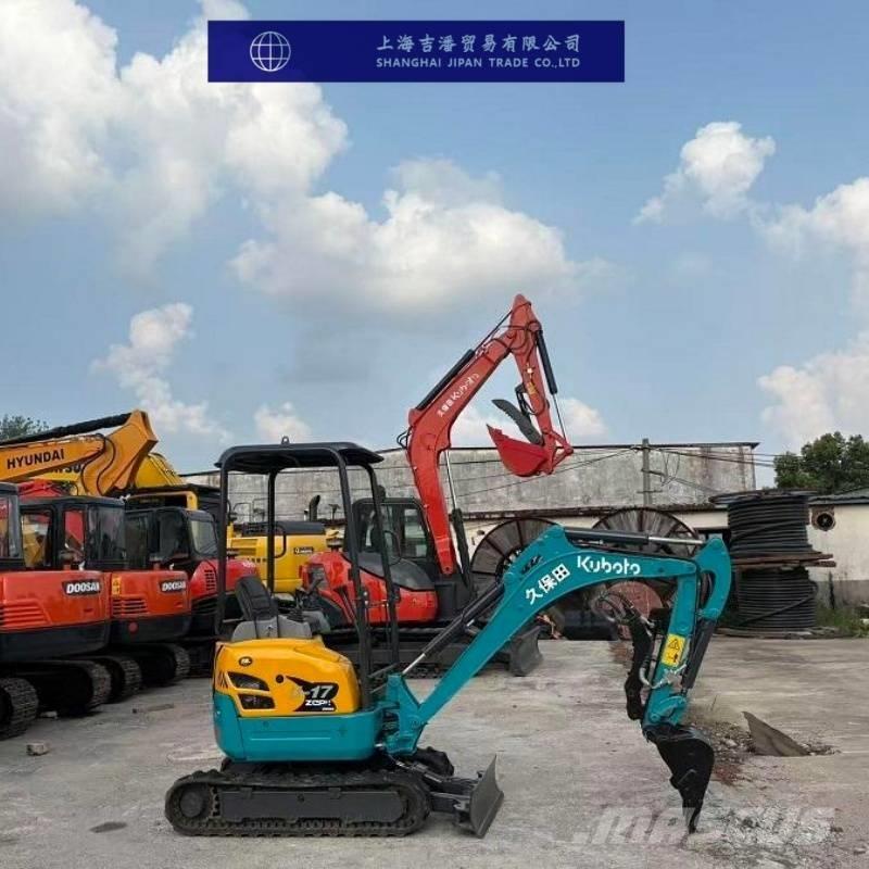 Kubota U 17 Mini kotrók < 7t