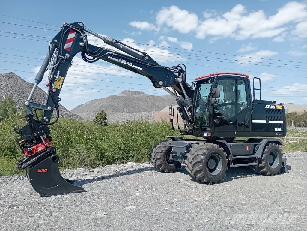 Atlas 185w Gumikerekes kotrók