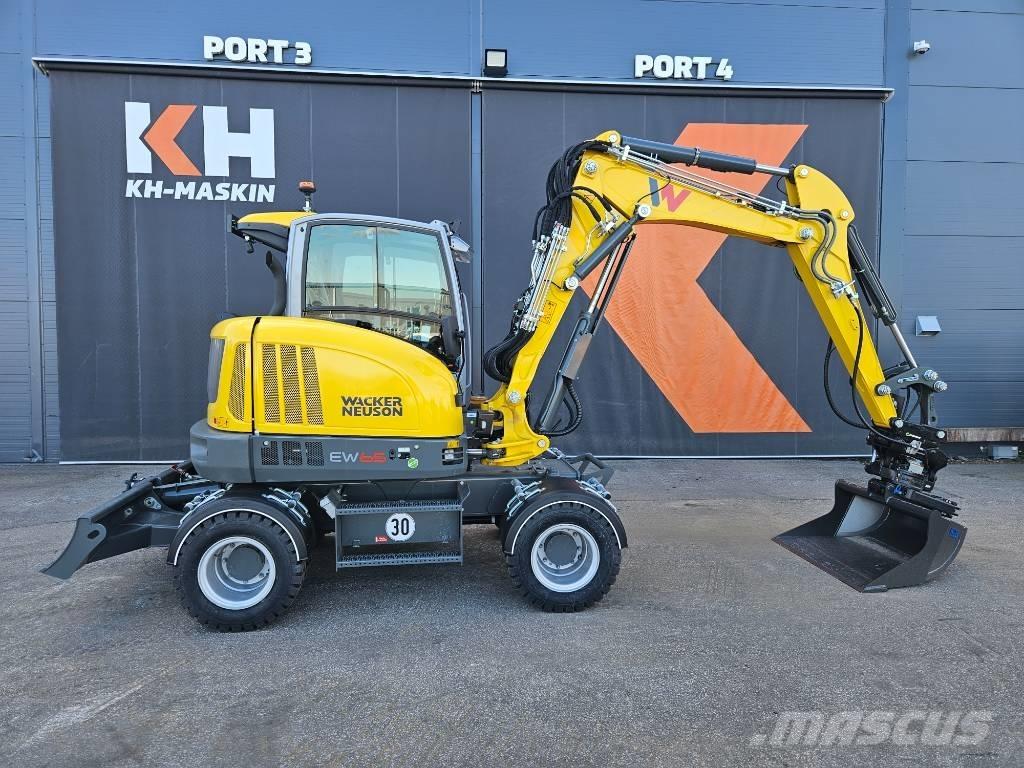 Wacker Neuson EW 65 Gumikerekes kotrók