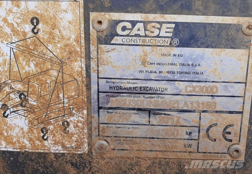 CASE CX 300 D Anyagmozgatás - Egyebek