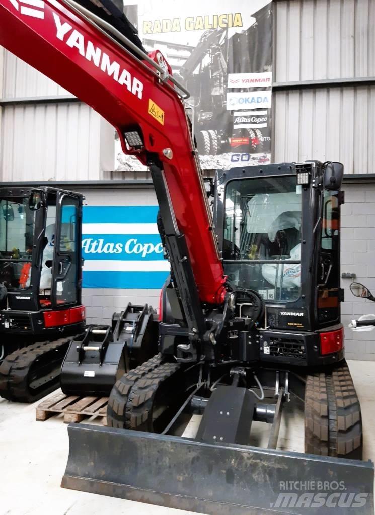 Yanmar VIO57-6B Mini kotrók < 7t
