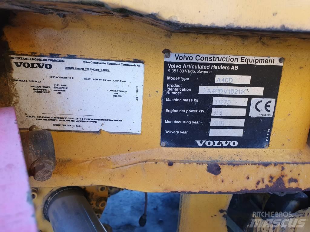 Volvo A 40 D Csuklósdömperek