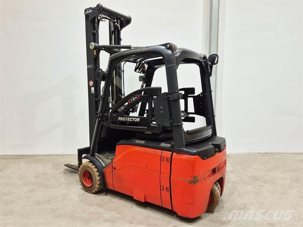 Linde E18L 01 Elektromos targoncák
