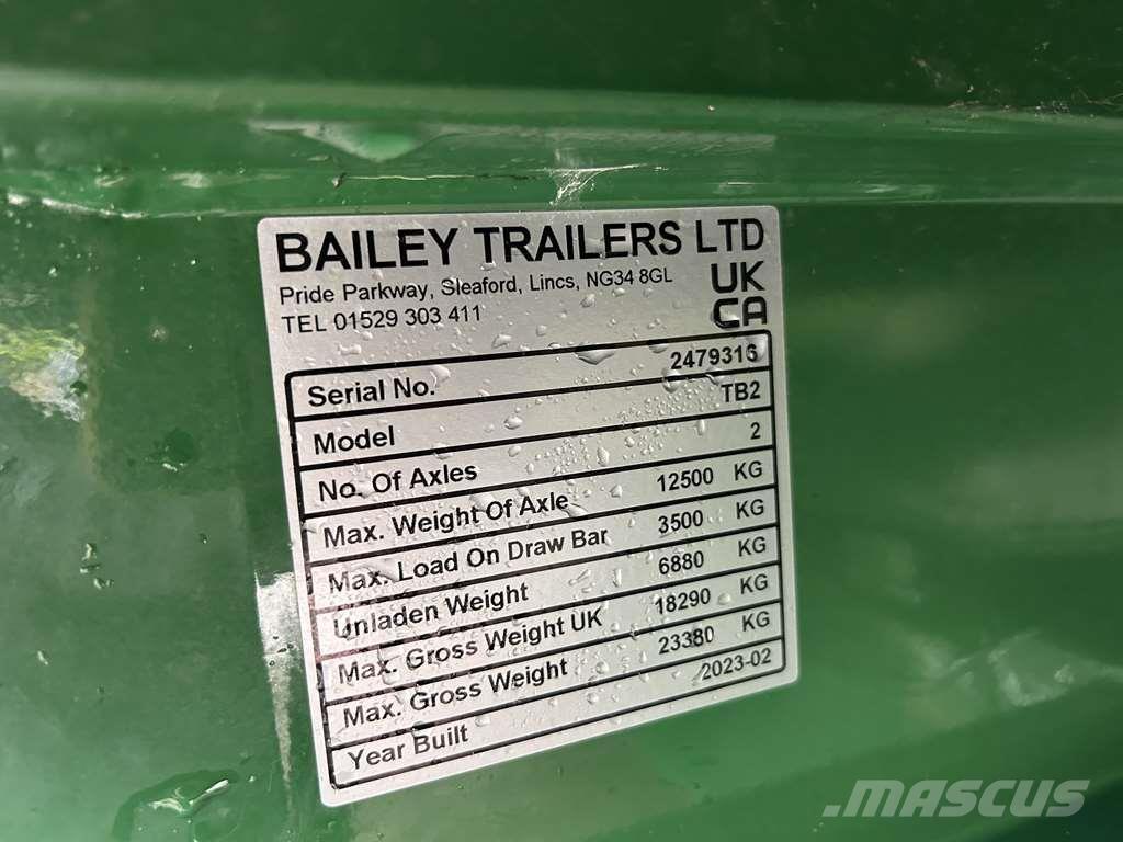 Bailey TB2 16t Építőipar - Egyebek