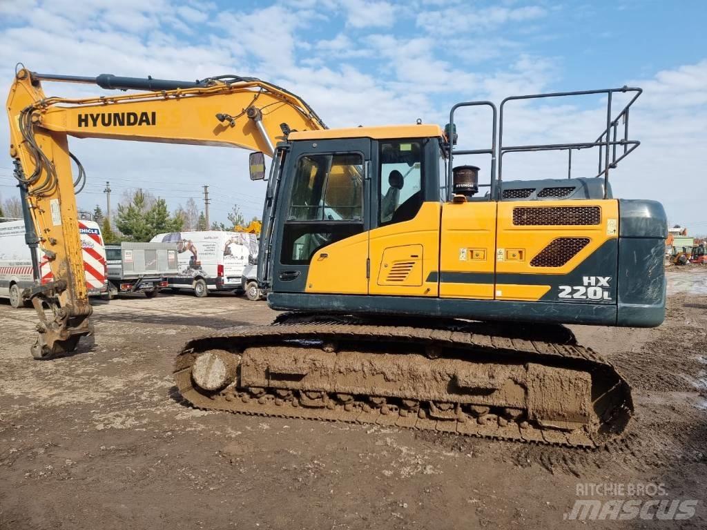 Hyundai HX 220 L Lánctalpas kotrók