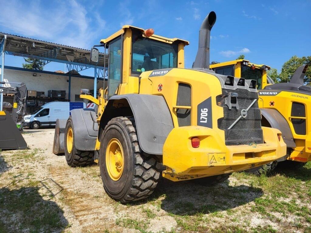 Volvo L70G Gumikerekes homlokrakodók