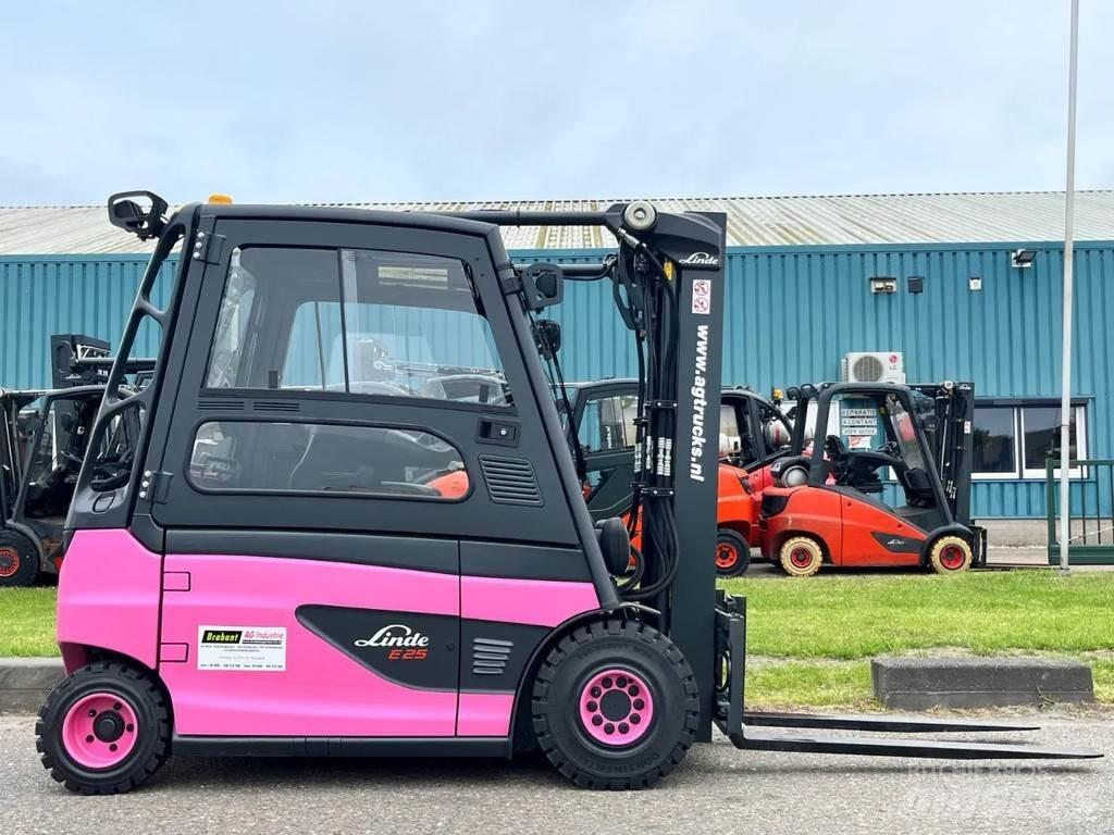 Linde E25L-01 Elektromos targoncák