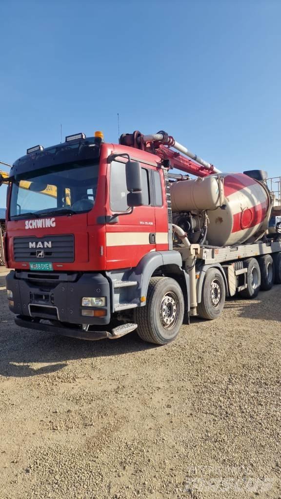 MAN TGA 35.430 Betonkeverők/Betonpumpák