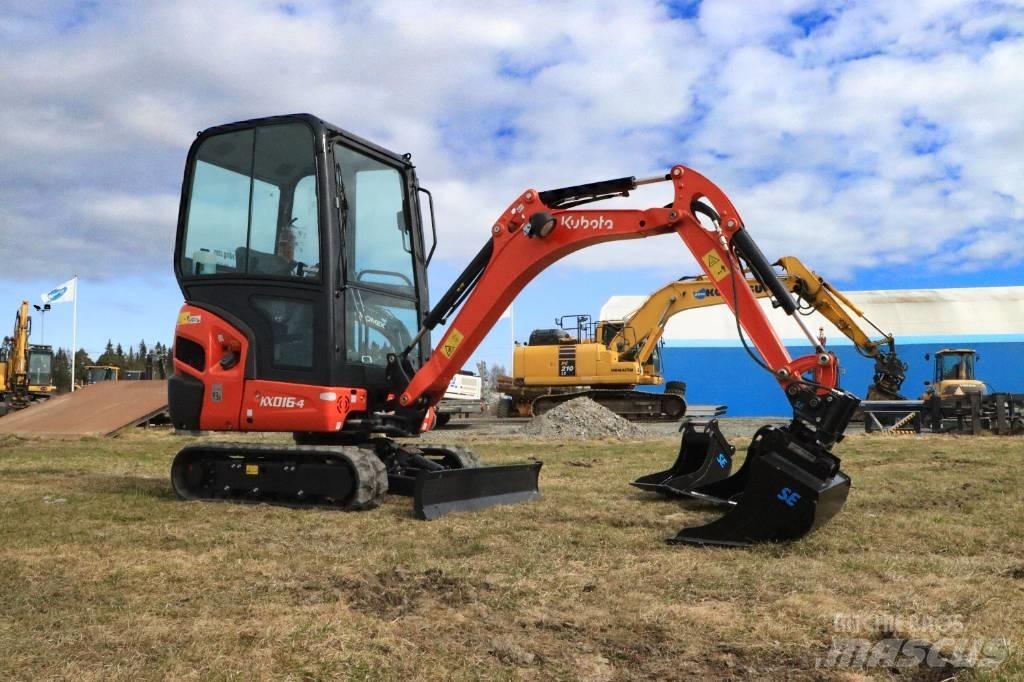 Kubota KX016-4 Mini kotrók < 7t