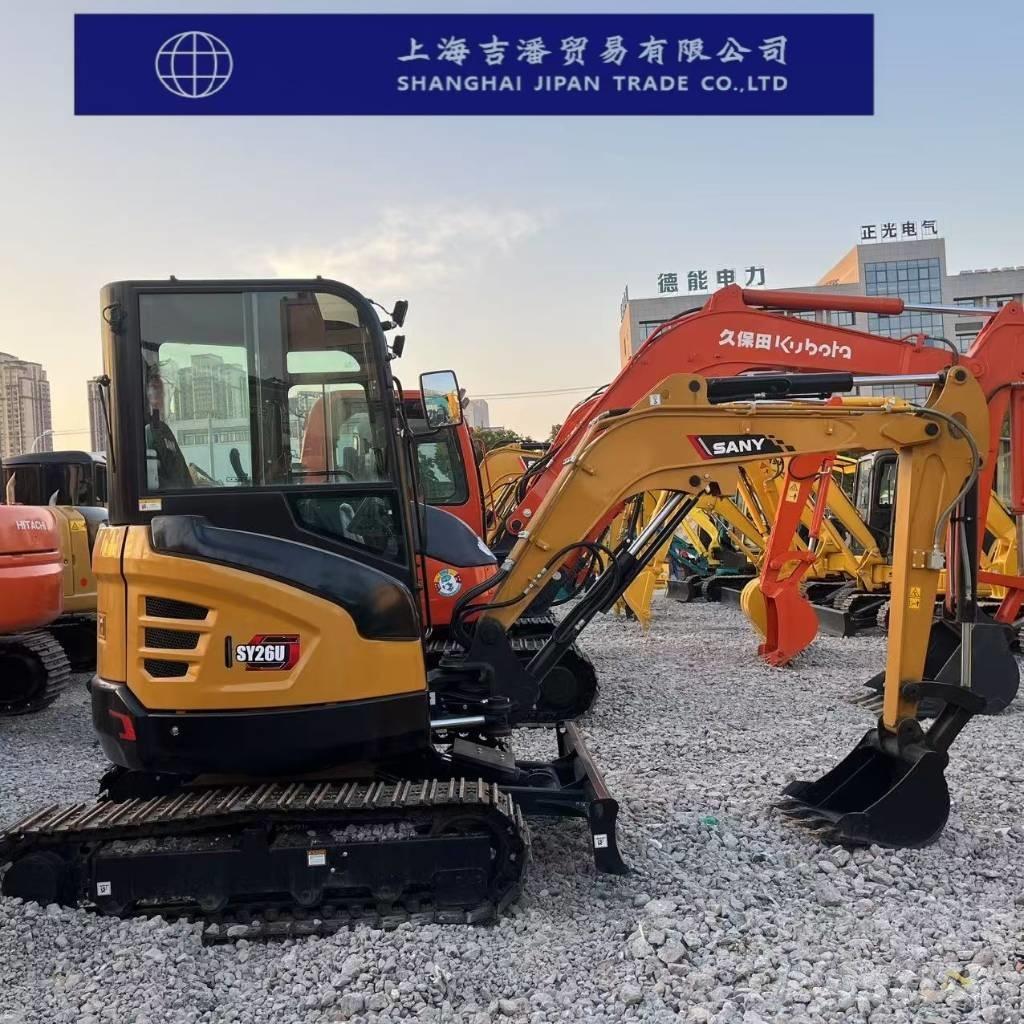 Sany SY 26 U Mini kotrók < 7t