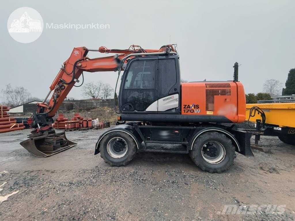 Hitachi ZX 170 W-5 B Gumikerekes kotrók