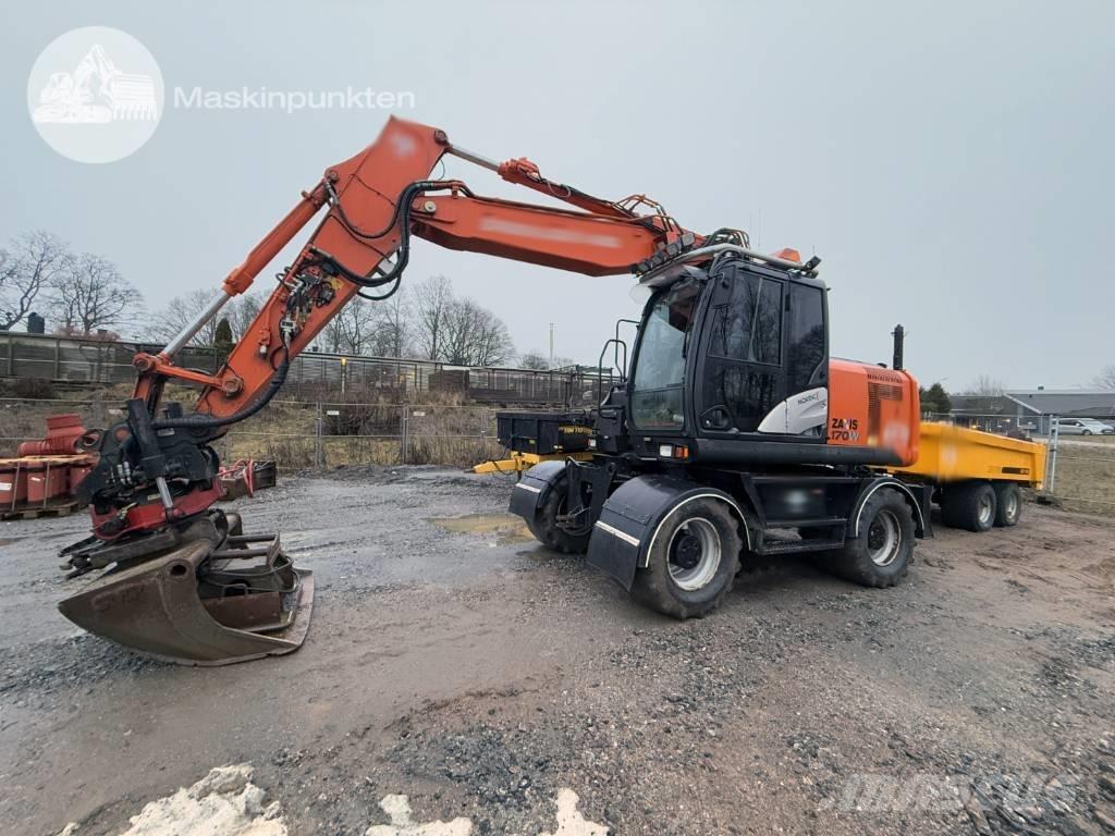 Hitachi ZX 170 W-5 B Gumikerekes kotrók