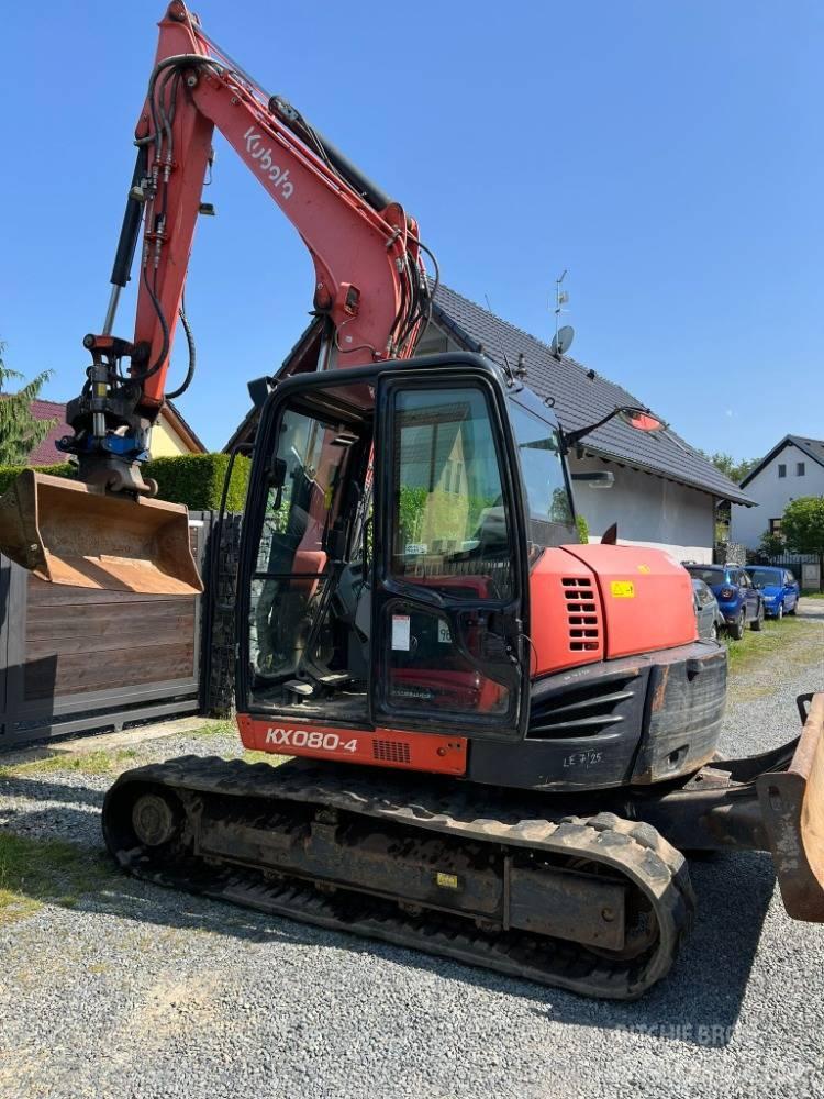Kubota KX 080-4 Közepes (midi) kotrók 7 t - 12 t
