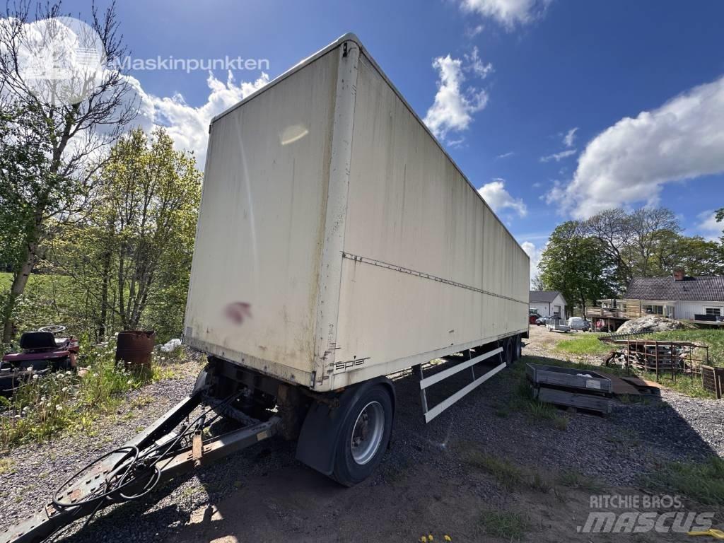 Spier AGL 390 Dobozos pótkocsik