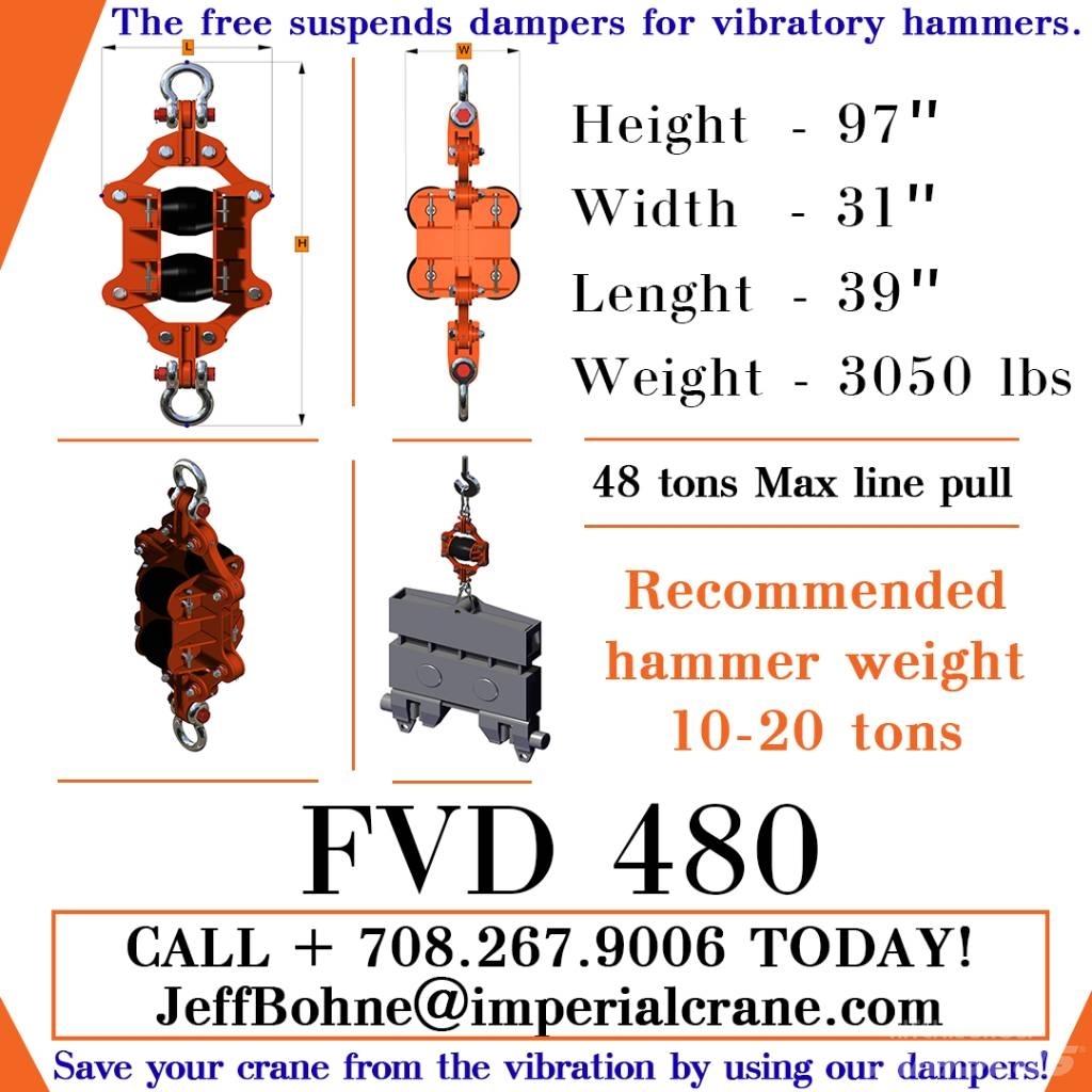  Finaros FVD 480 Hidraulikus cölöpverők
