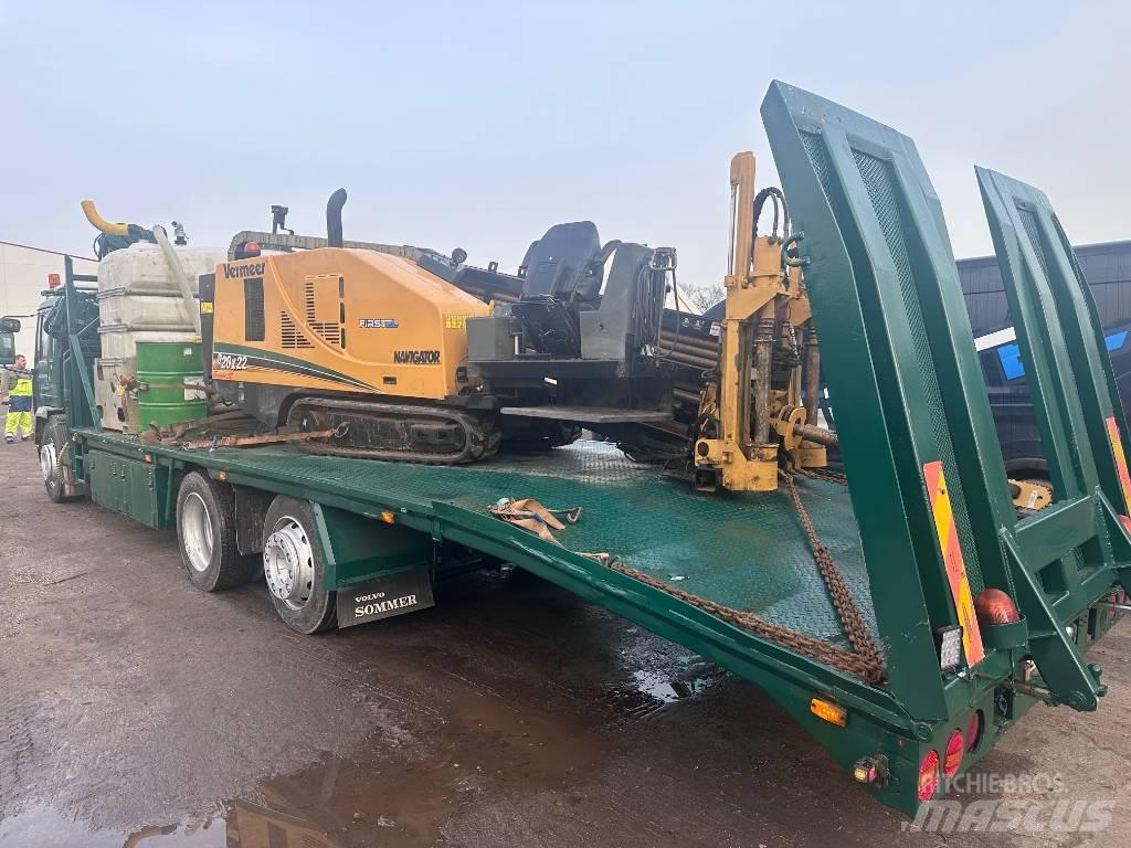 Volvo FL 6 Platós/Csörlős teherautók