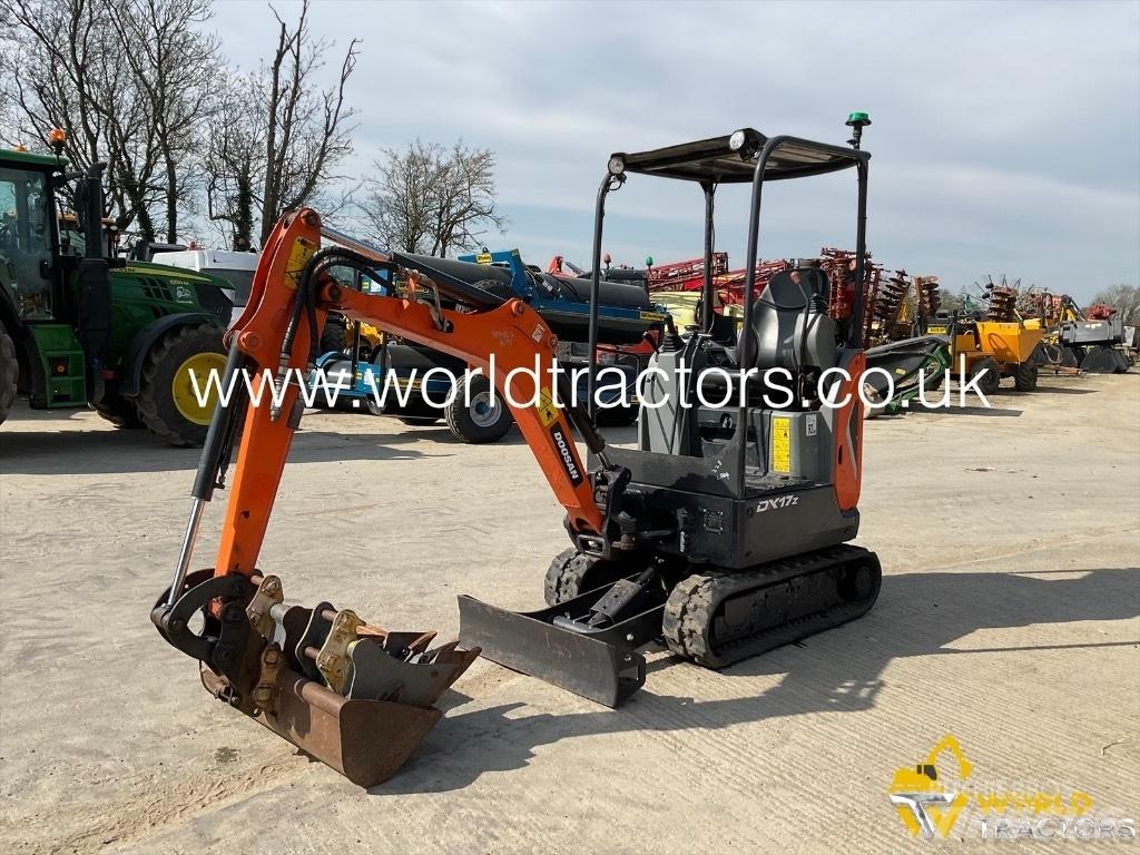 Doosan DX 17 Mini kotrók < 7t