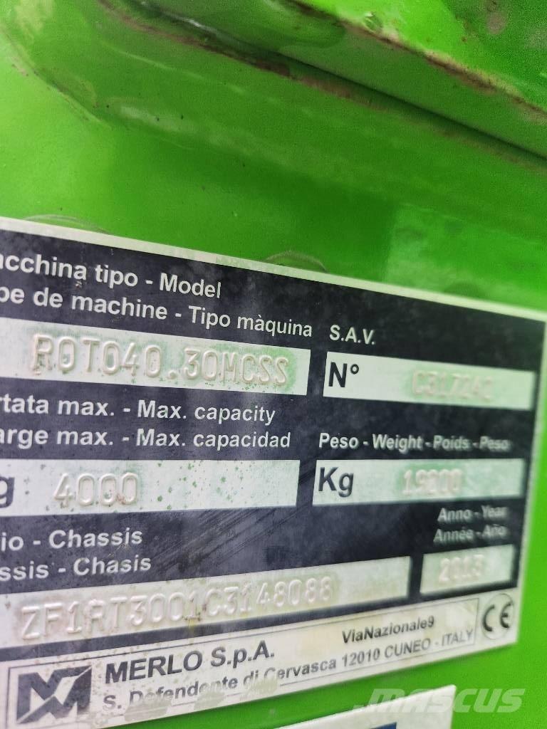 Merlo 40.30 Teleszkópos rakodók