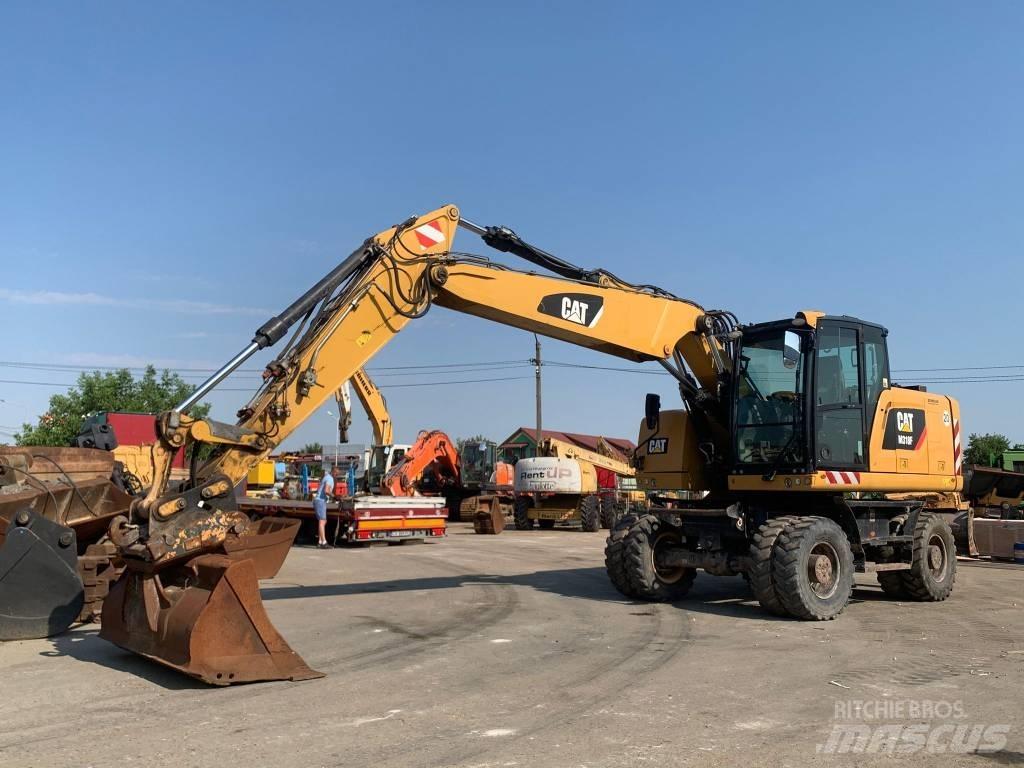 CAT M 318 F Gumikerekes kotrók