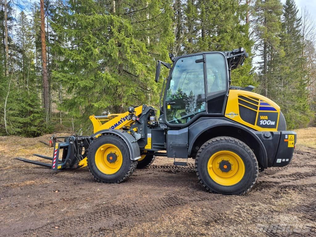 Komatsu WA 100 M Gumikerekes homlokrakodók