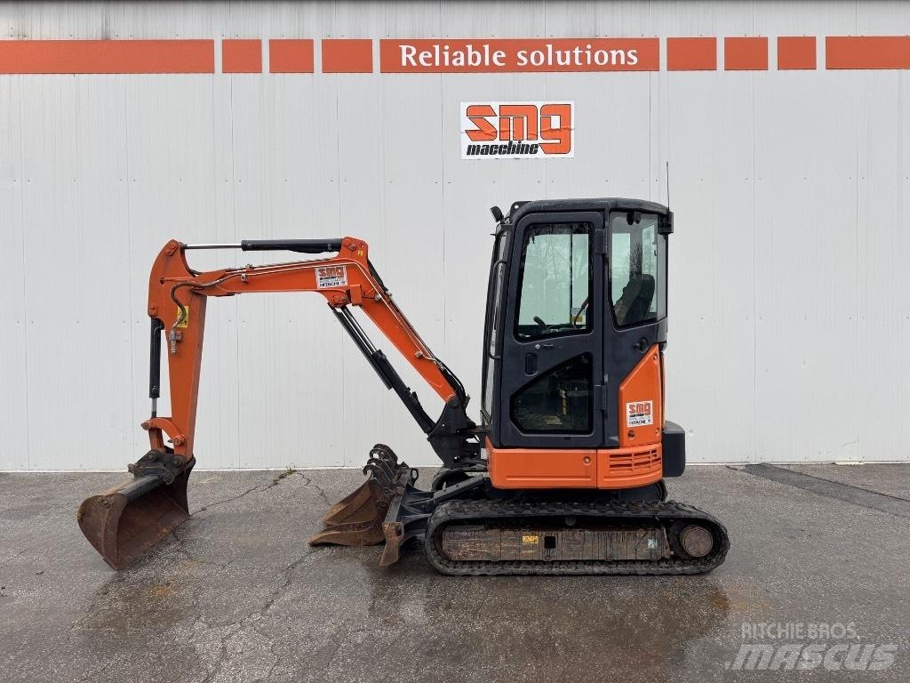 Hitachi ZX 26 U-6 Mini kotrók < 7t
