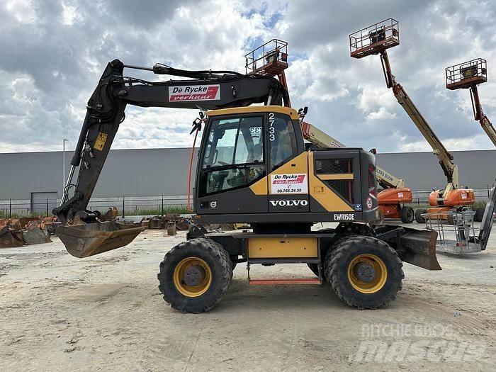Volvo EWR150E Gumikerekes kotrók