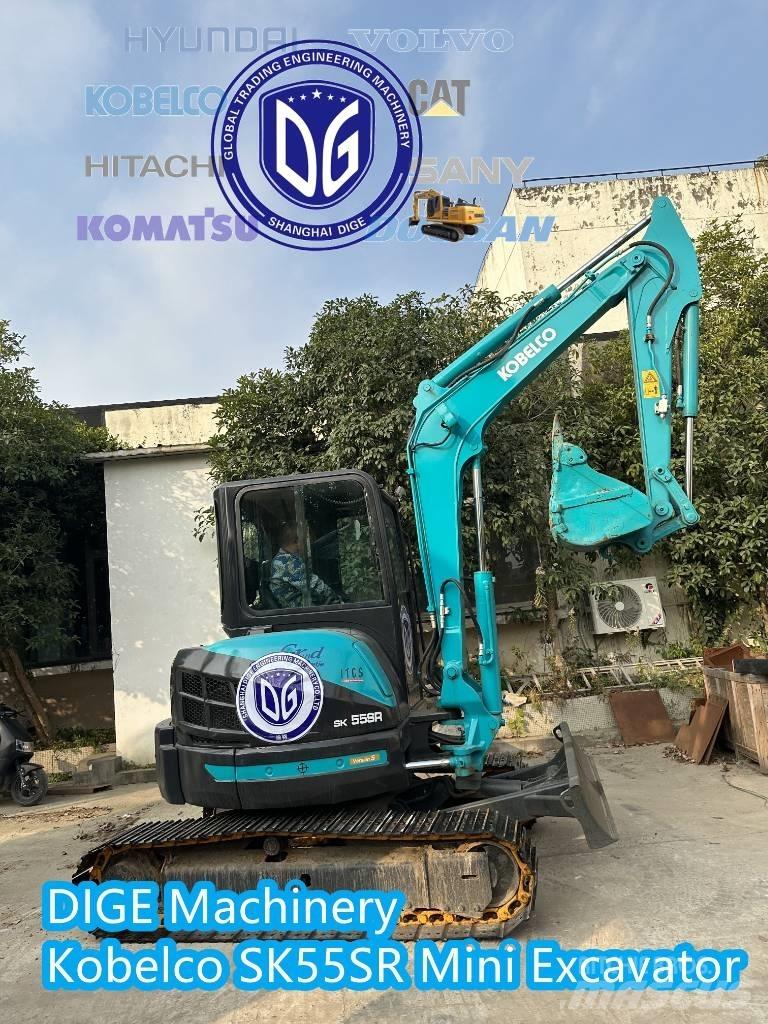 Kobelco SK 55 SR Mini kotrók < 7t